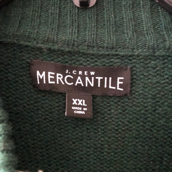 J. Crew Green Fair Isle Patterned Sweater XXL - Picture 3 of 8